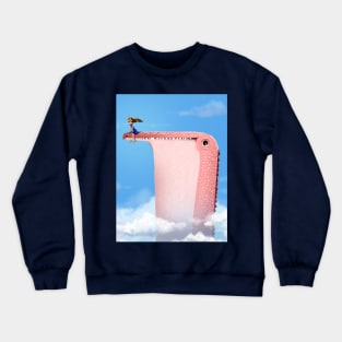 I can see the kingdom from here! Crewneck Sweatshirt